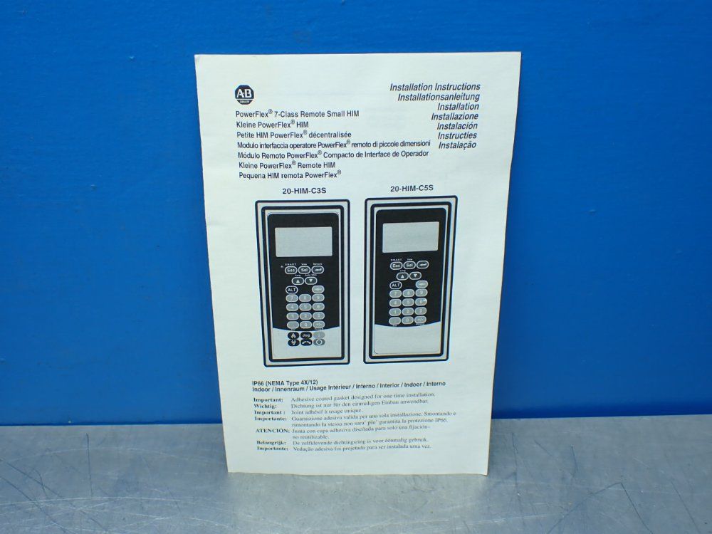 Allen-bradley Panel Mount Human Interface Module - 20-him-c3s