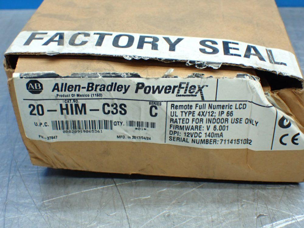 Allen-bradley Panel Mount Human Interface Module - 20-him-c3s