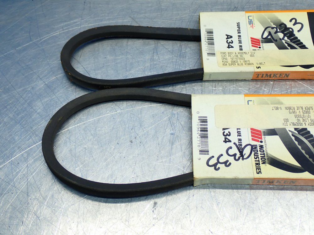 Timken Super Ribbon V-belt - A34