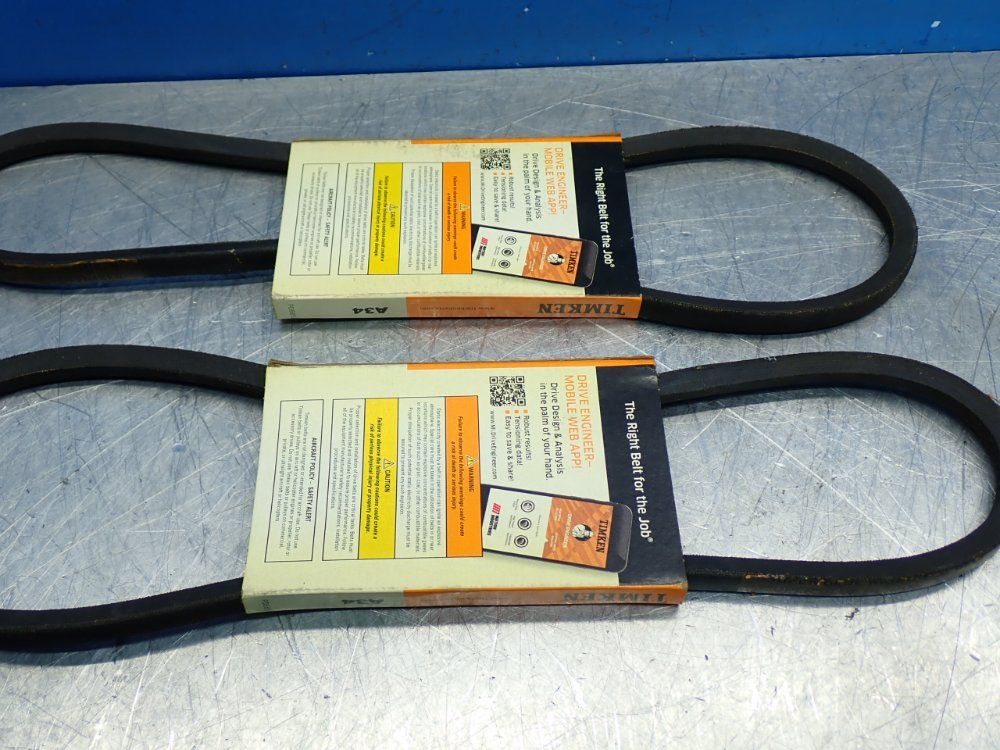 Timken Super Ribbon V-belt - A34