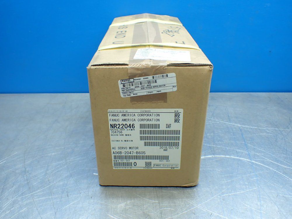 Fanuc Ac Servo Motor - A06b-2047-b605