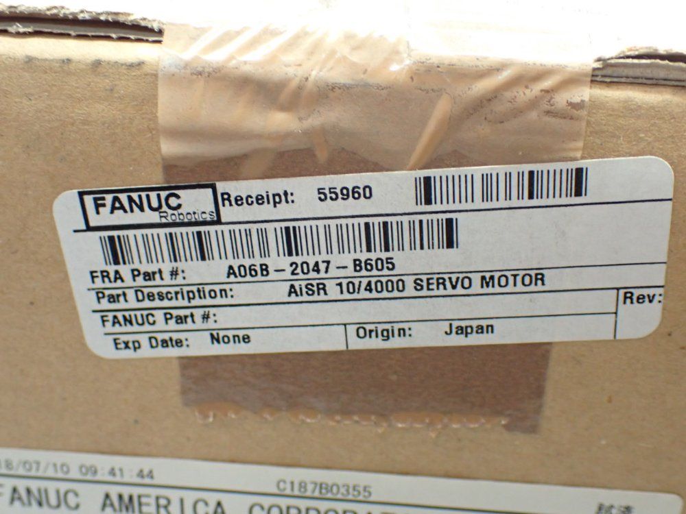 Fanuc Ac Servo Motor - A06b-2047-b605