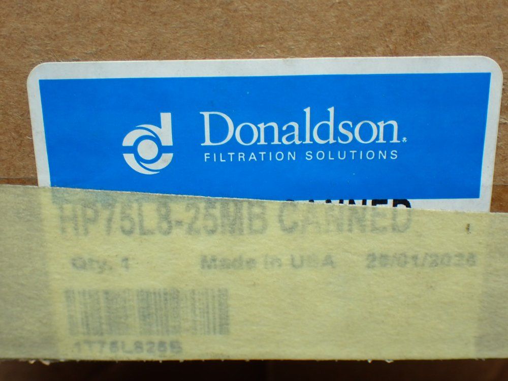 Donaldson Spin-on Hydraulic Microglass Filter - Hp75l8-25mb