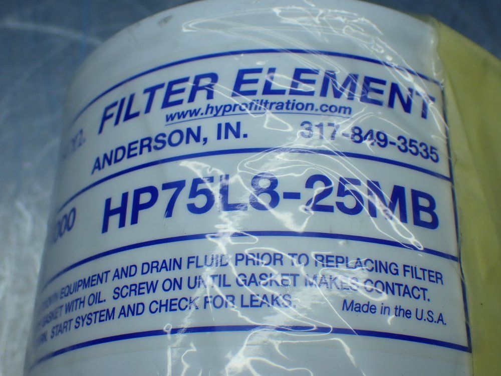 Donaldson Spin-on Hydraulic Microglass Filter - Hp75l8-25mb