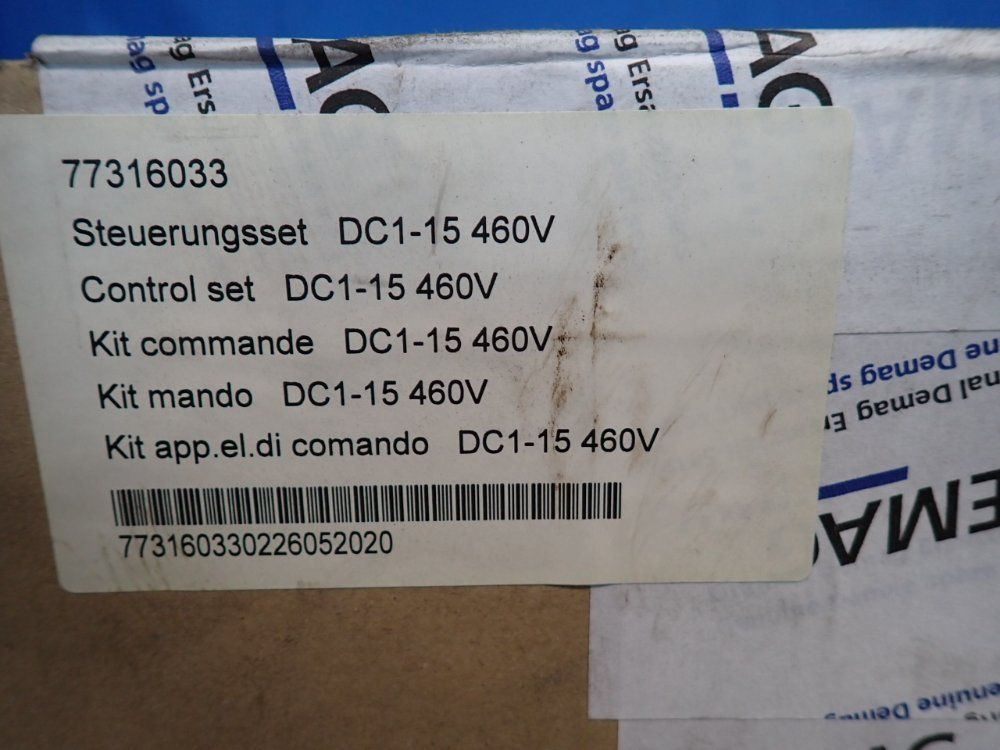 Demag Dc1-15 460v Control Set - 77316033