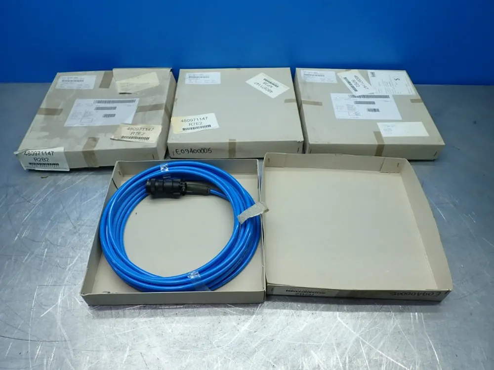 Itt Cannon 4 Fiber Optic Cables - 121541-5019