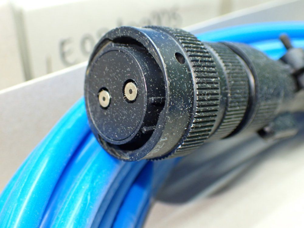 Itt Cannon 4 Fiber Optic Cables - 121541-5019