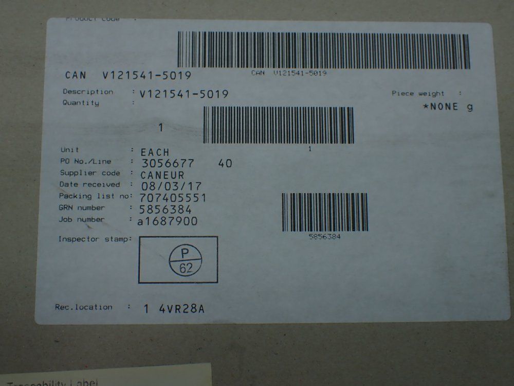 Itt Cannon 4 Fiber Optic Cables - 121541-5019