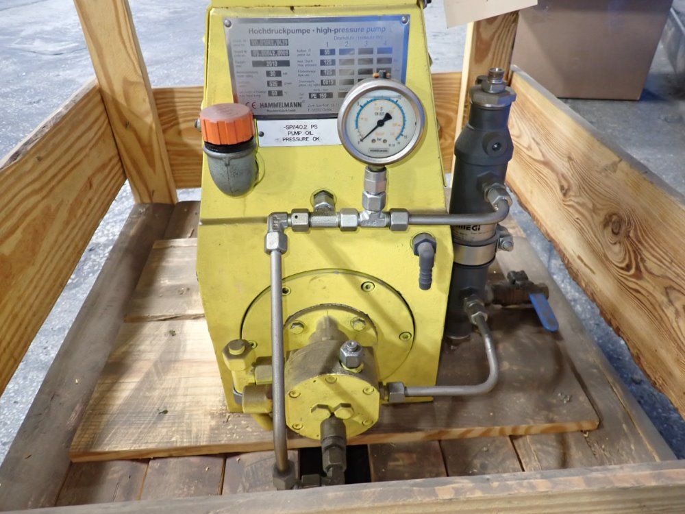 Hammelmann 40 Hp Piston Pump