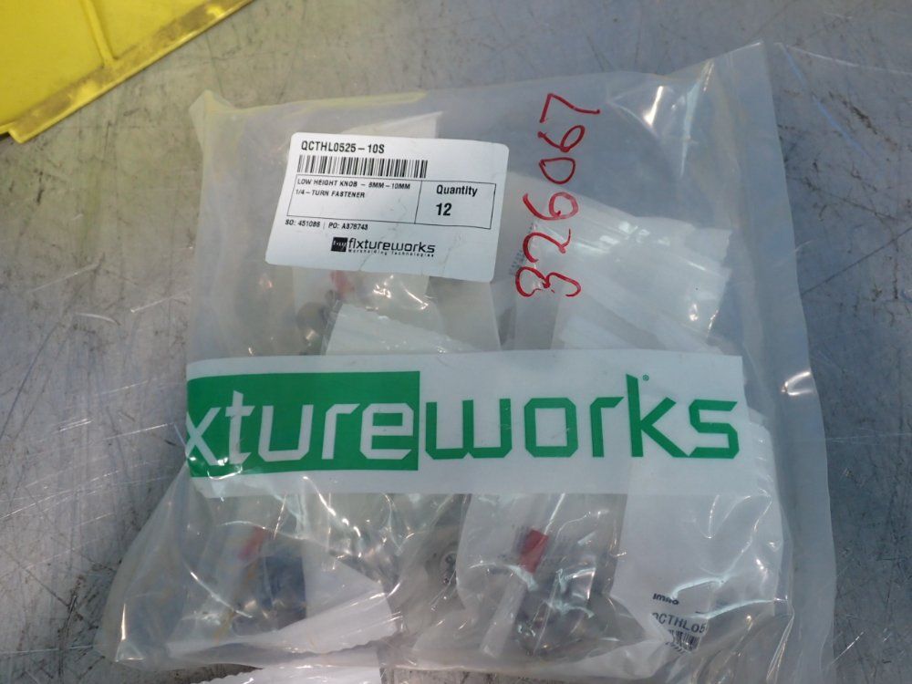 Fixtureworks 1/4 Turn Fasteners - Qcthl0525-10s