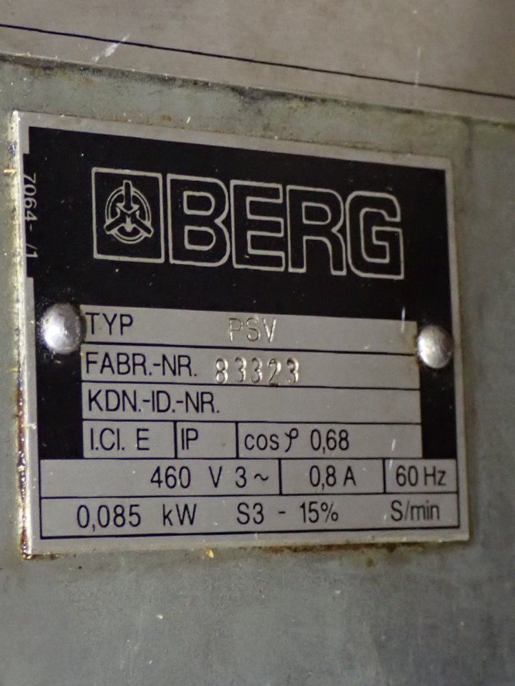 Berg Electromechanical Clamping System - Psv