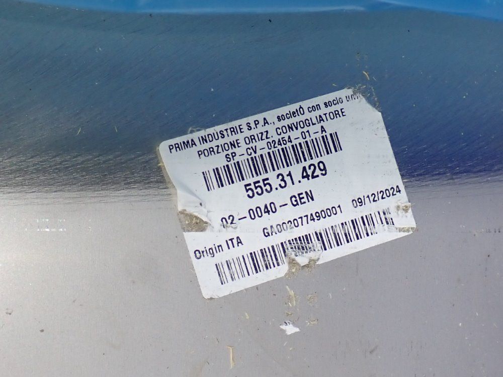 Prima Industries 27 1/2" X 150" S/s Conveyor Belt - 555.31.429