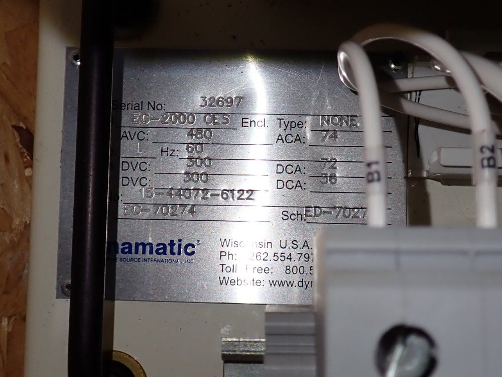 Dynamatic Drive Source International Inc Controller - Ec-2000 Ces