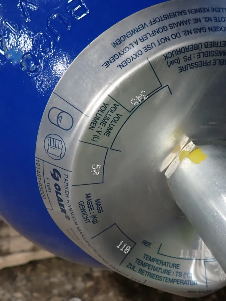 Olaer 50 Liters Bladder Accumulators - Ehv 50-345/48