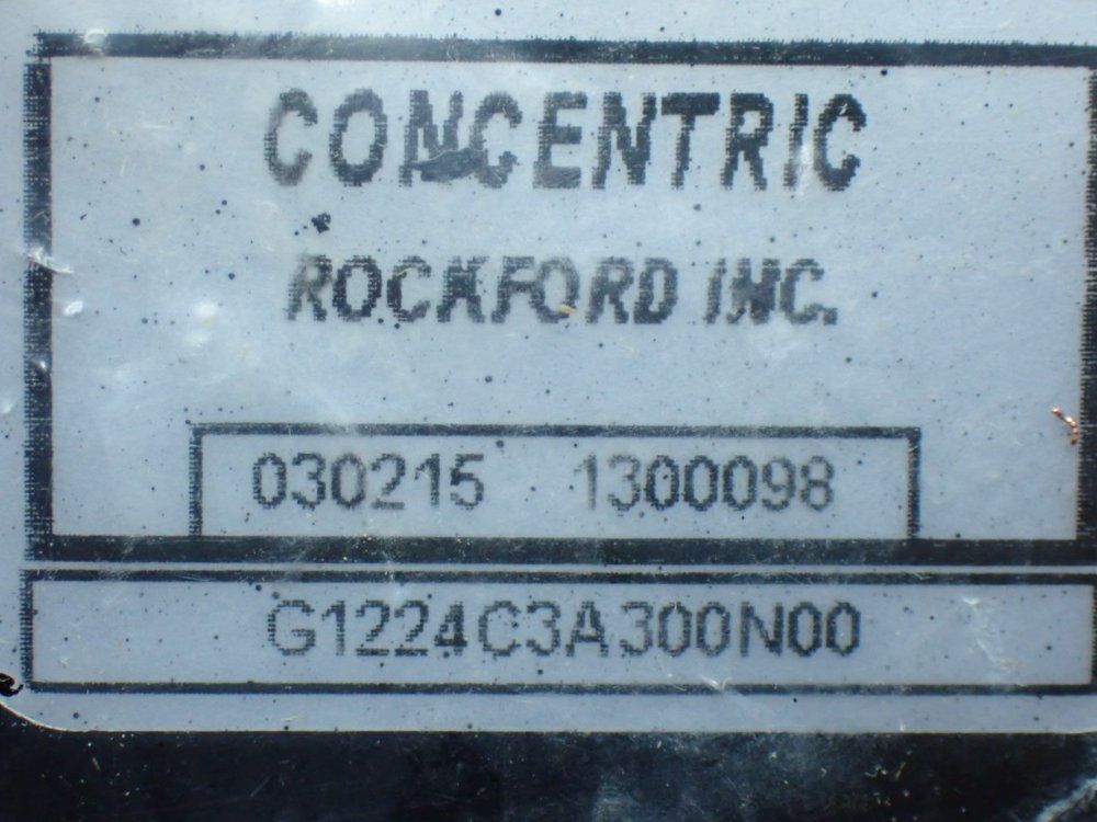Concentric Gc Series Hydraulic Gear Pump - 1300098