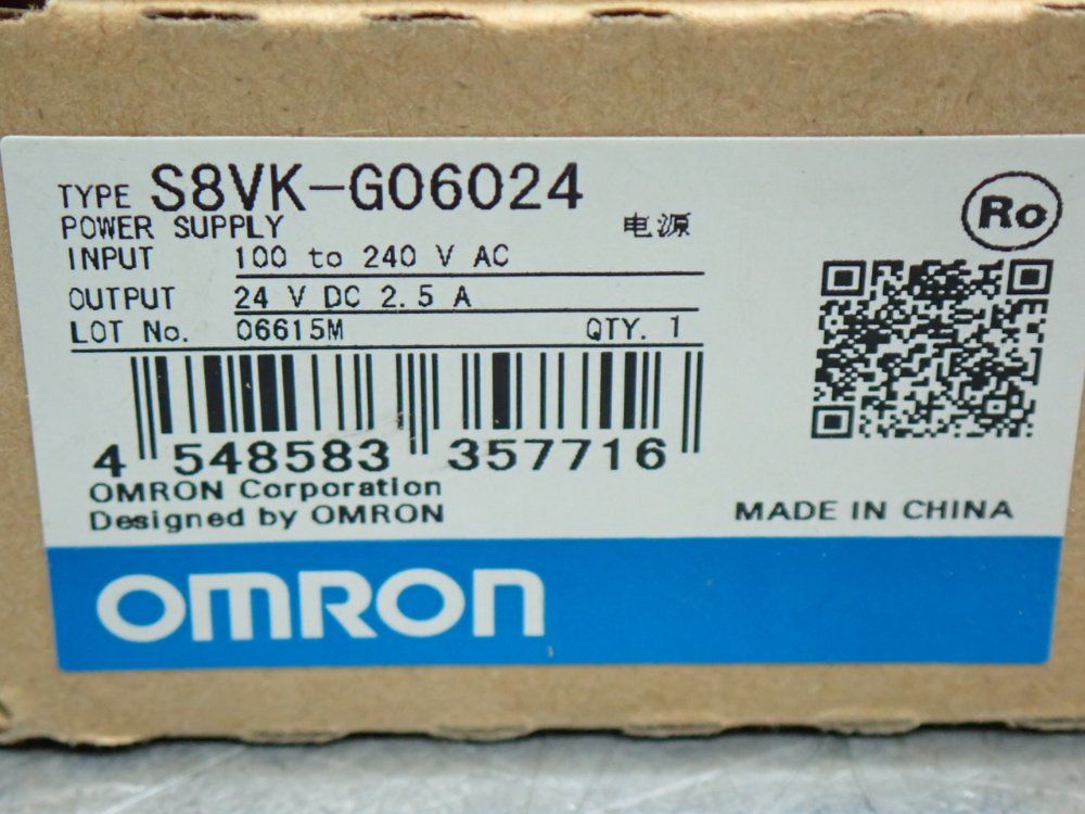 Omron S8vk-g Switch Mode Power Supply - S8vk-g06024