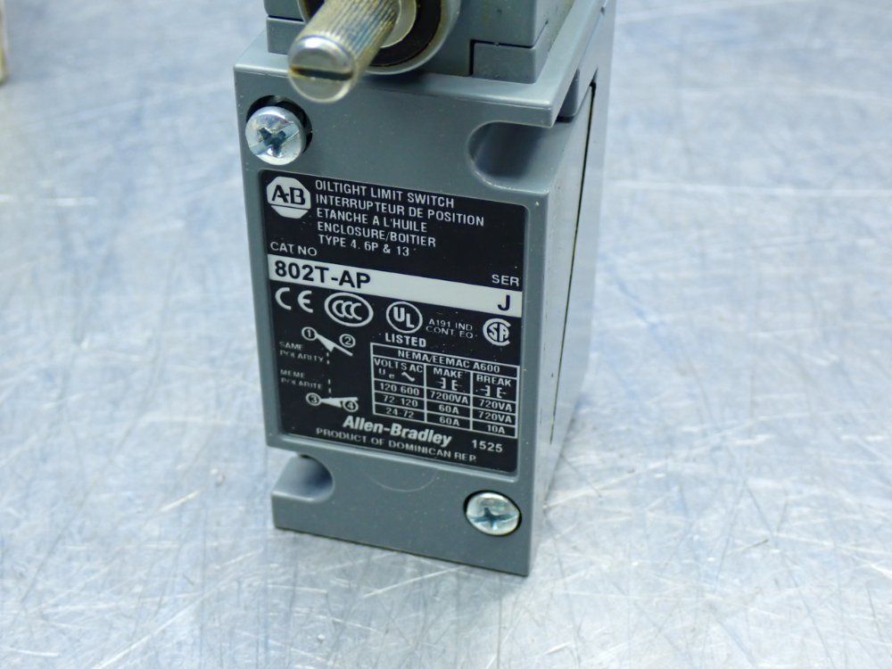 Allen Bradley Oiltight Limit Switch - 802t-ap