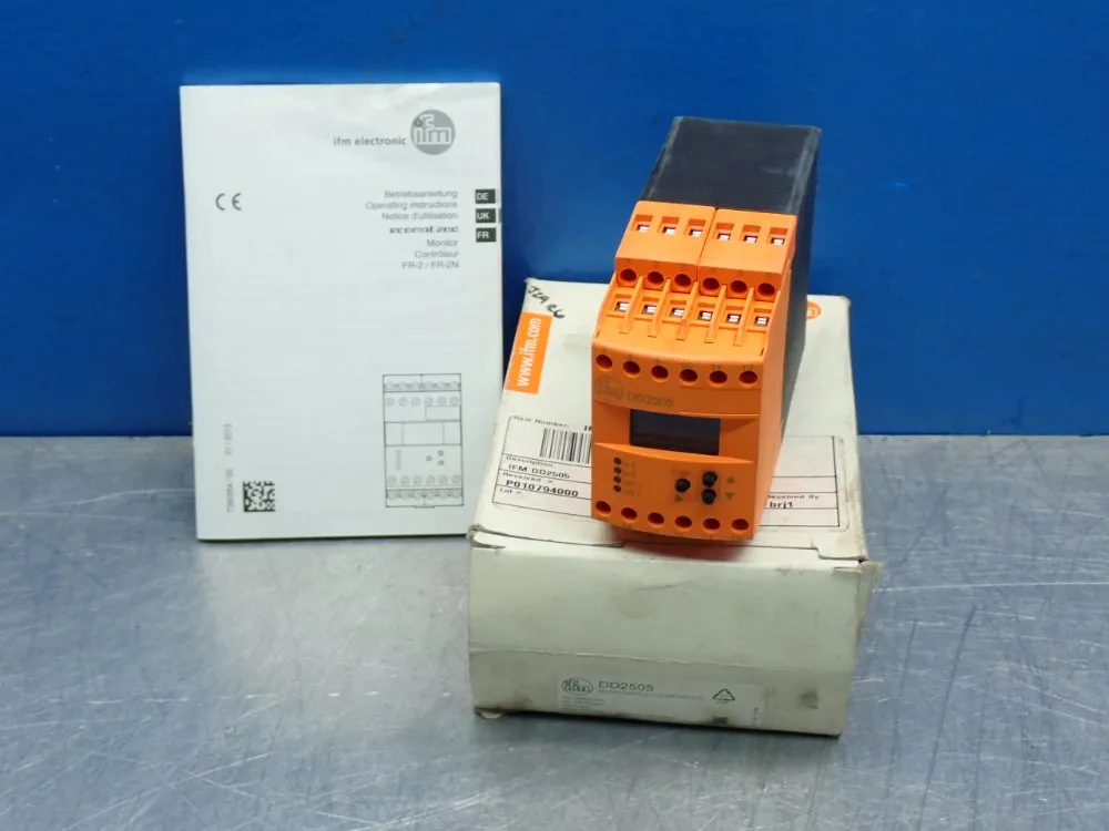 Ifm Speed Monitor Unit - Dd2505