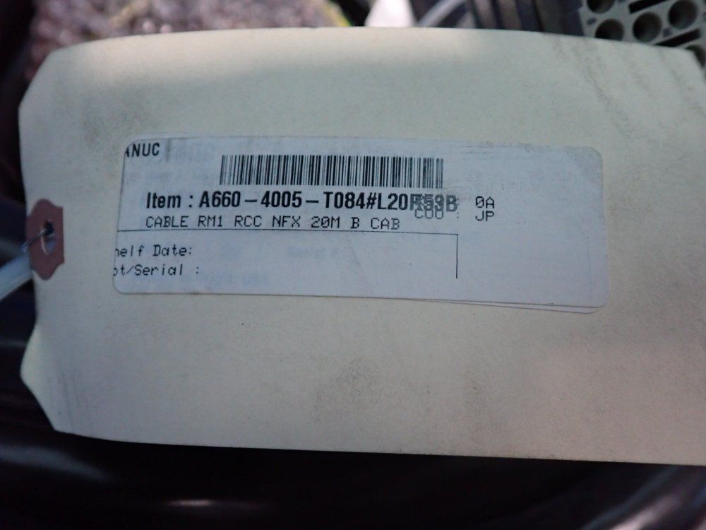 Fanuc 20 M Robot Cable Assembly - A660-4005-t084#l20r53b