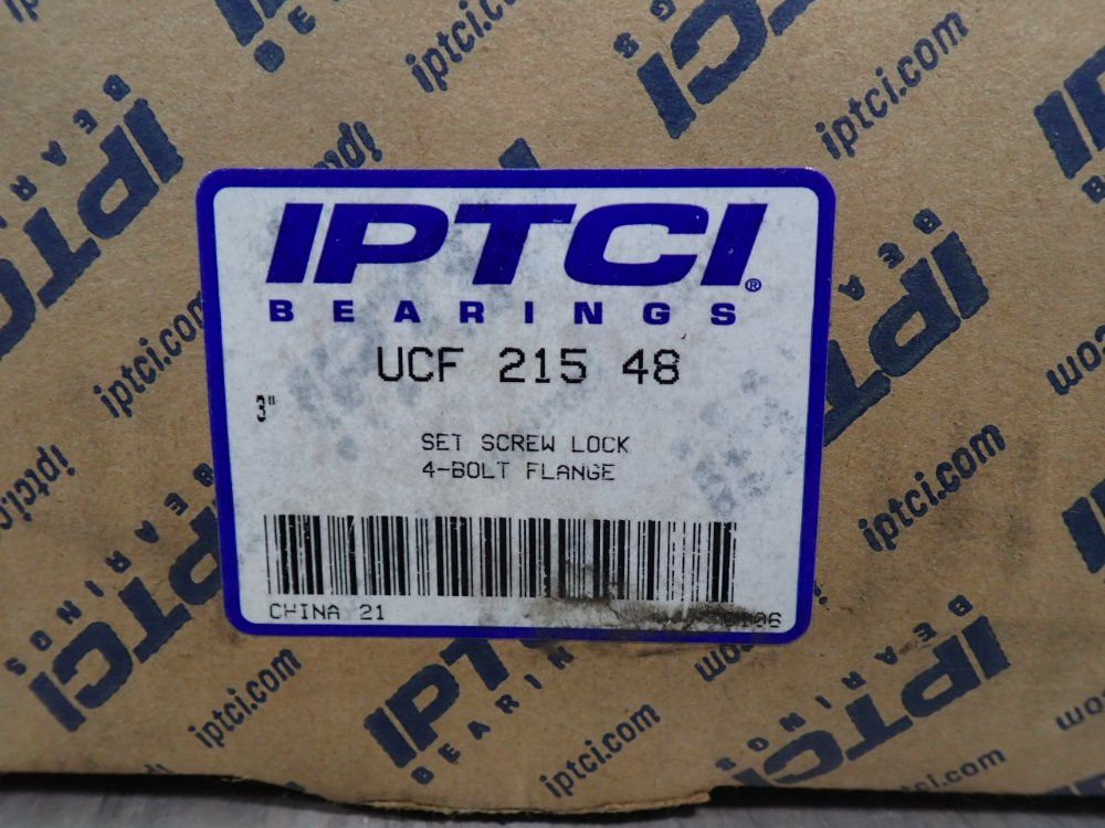 Iptci 3" Set Screw Lock 4-bolt Flange - Ucf 215 48