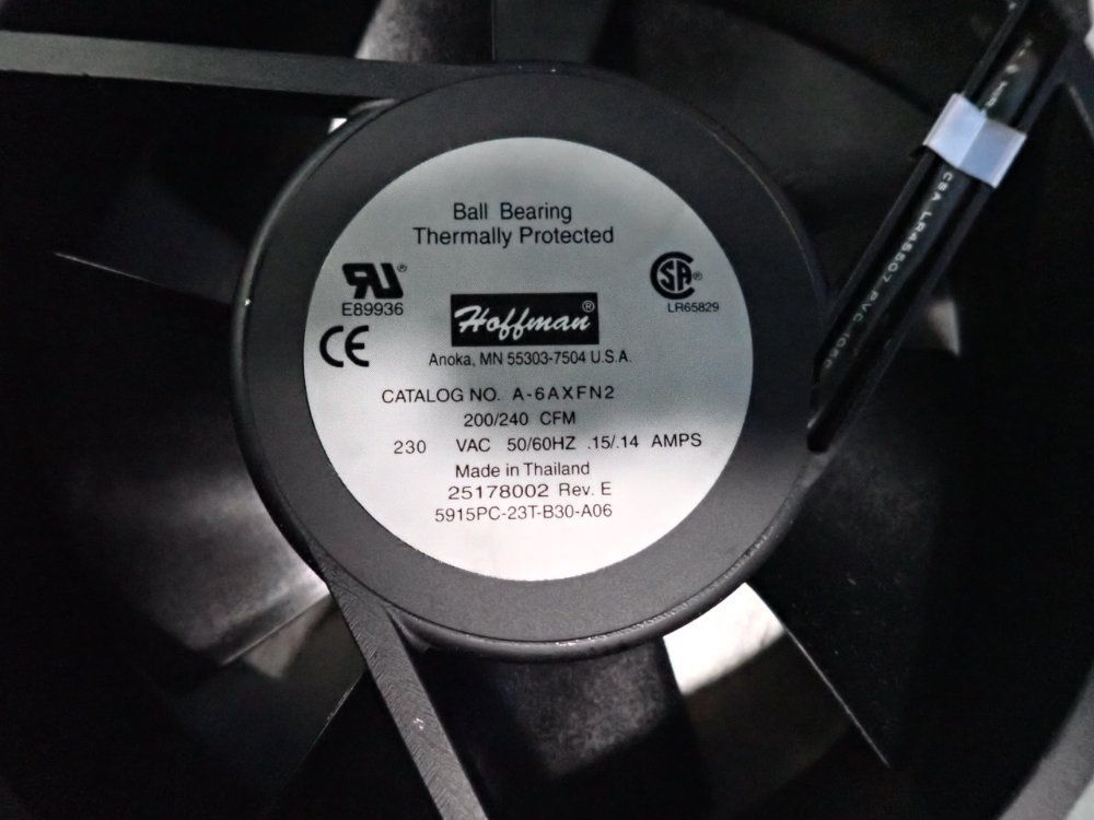Hoffman Cooling Fan - A-6axfn2