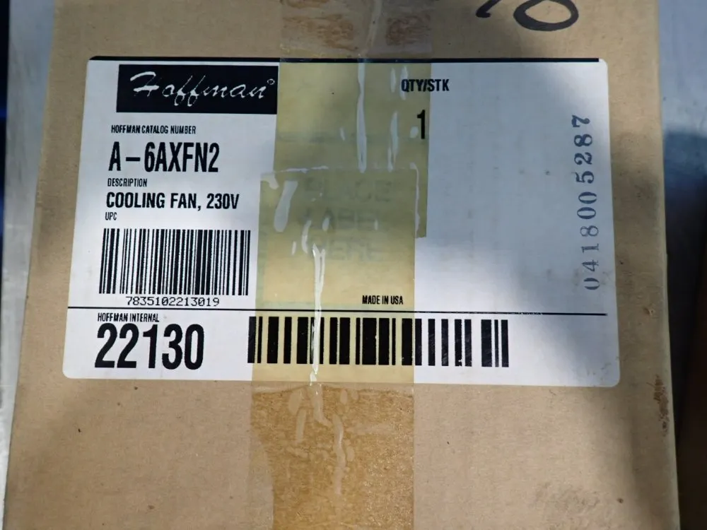 Hoffman Cooling Fan - A-6axfn2