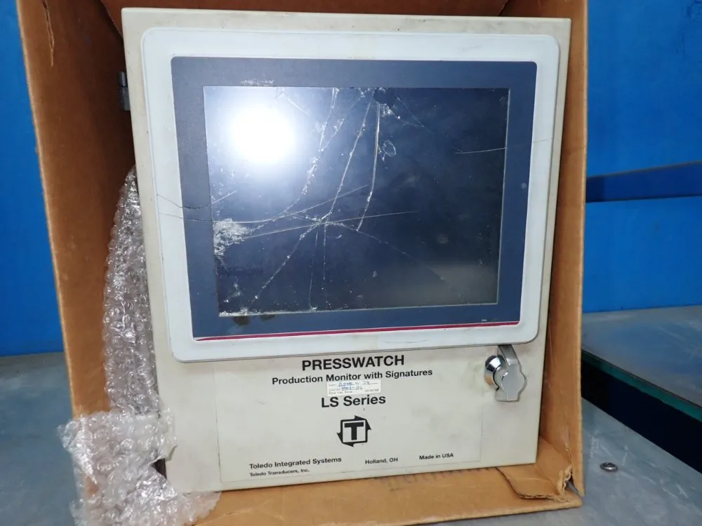 Toledo Integrated System Presswatch Production Monitor With Signatures - Ls4-rv2