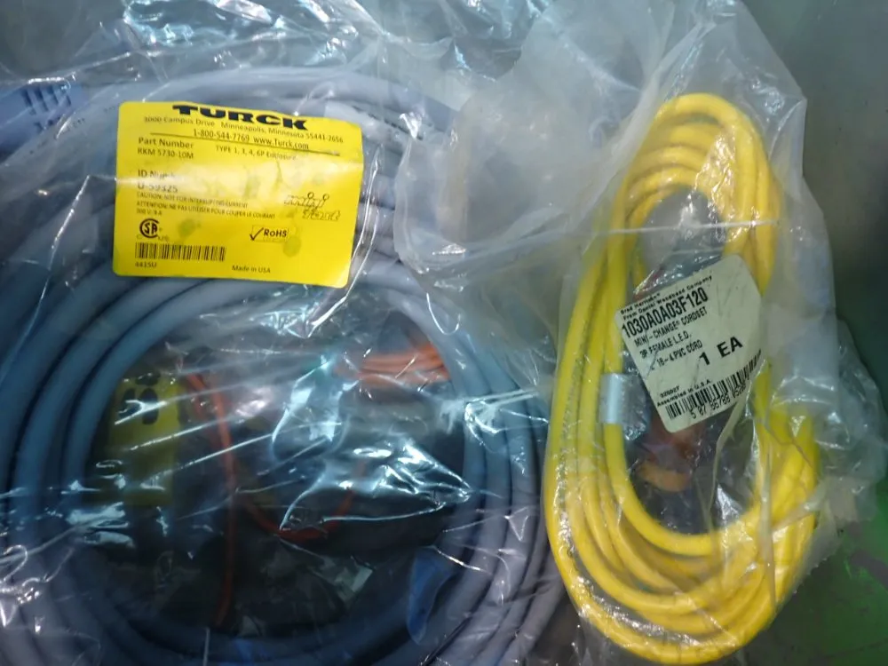 Tpc Wire & Cable, Turck, Sick Misc. Cables