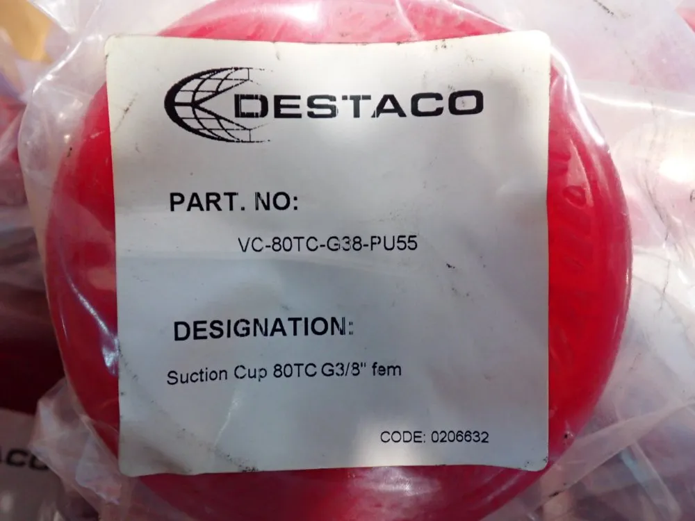 Destaco Suction Cups - Vc-80tc-g38-pu55