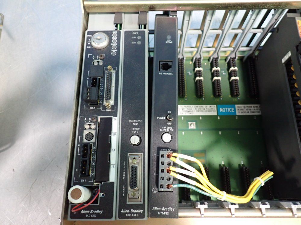 Allen-bradley 5.25 V 8 Slot I/o Chassis - 1771-a2b B
