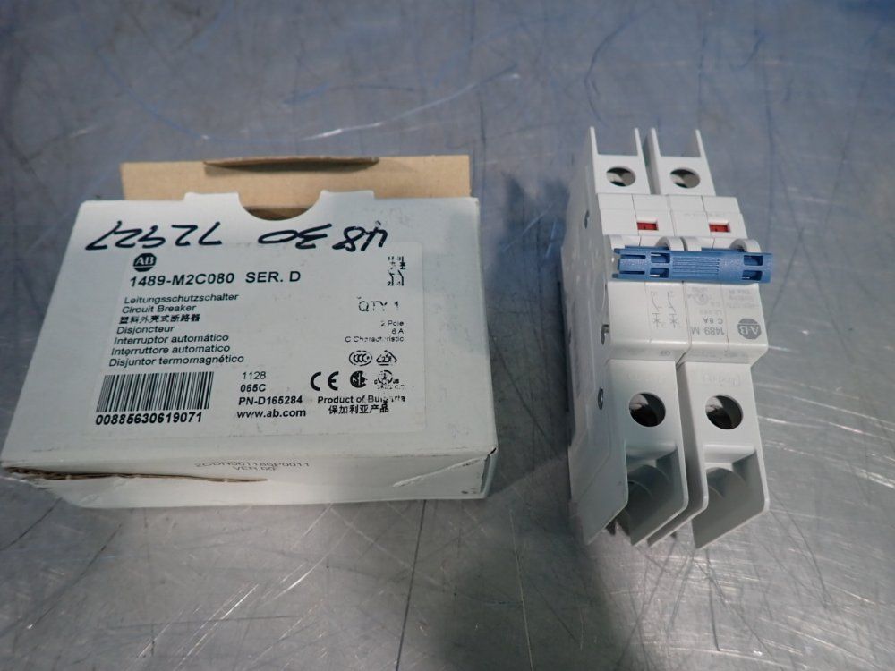Allen Bradley Circuit Breaker - 1489-m2c080