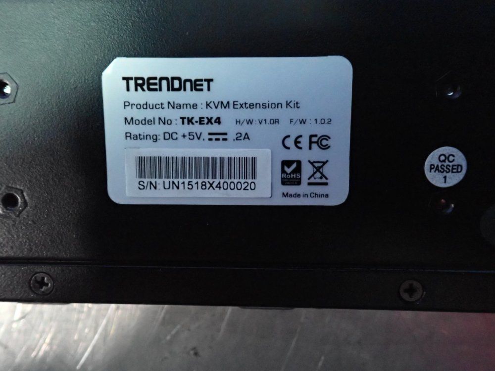 Trendnet Kvm Extension Kit - Tk-ex4