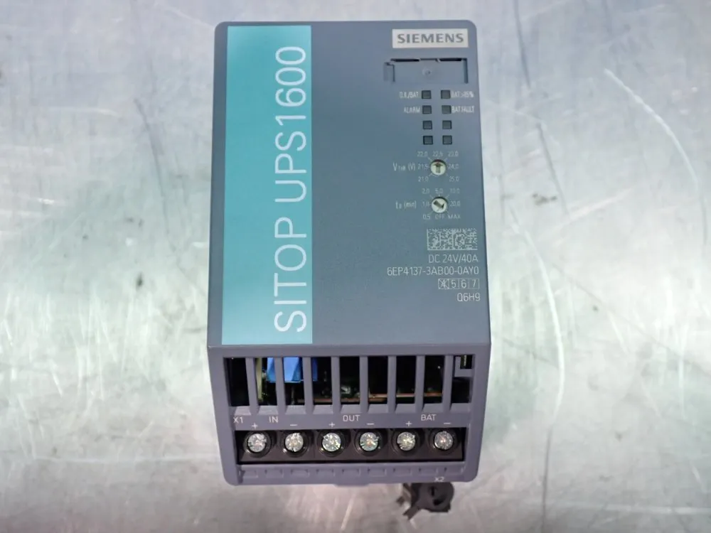 Siemens Sitop Ups1600 Power Supply - 6ep4137-3ab00-0ay0