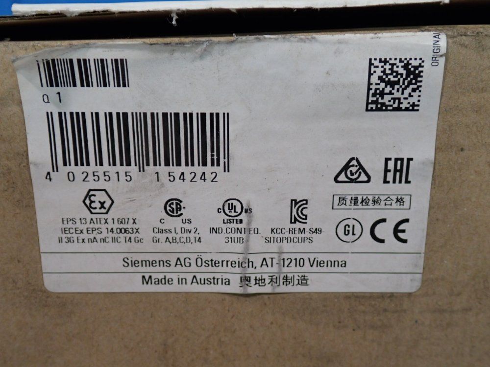 Siemens Sitop Ups1600 Power Supply - 6ep4137-3ab00-0ay0