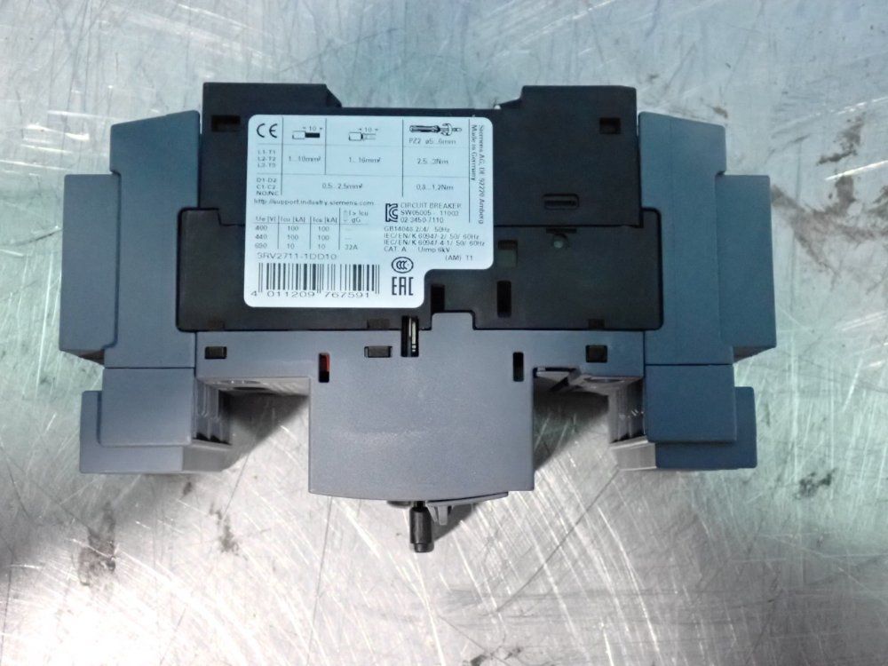 Siemens Sirius Circuit Breaker - 3rv2711-1dd10