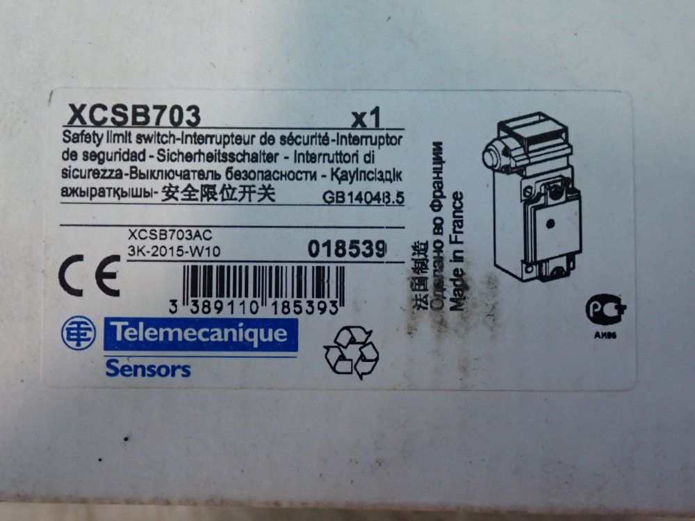 Telemecanique Safety Limit Switches - Xcsb703