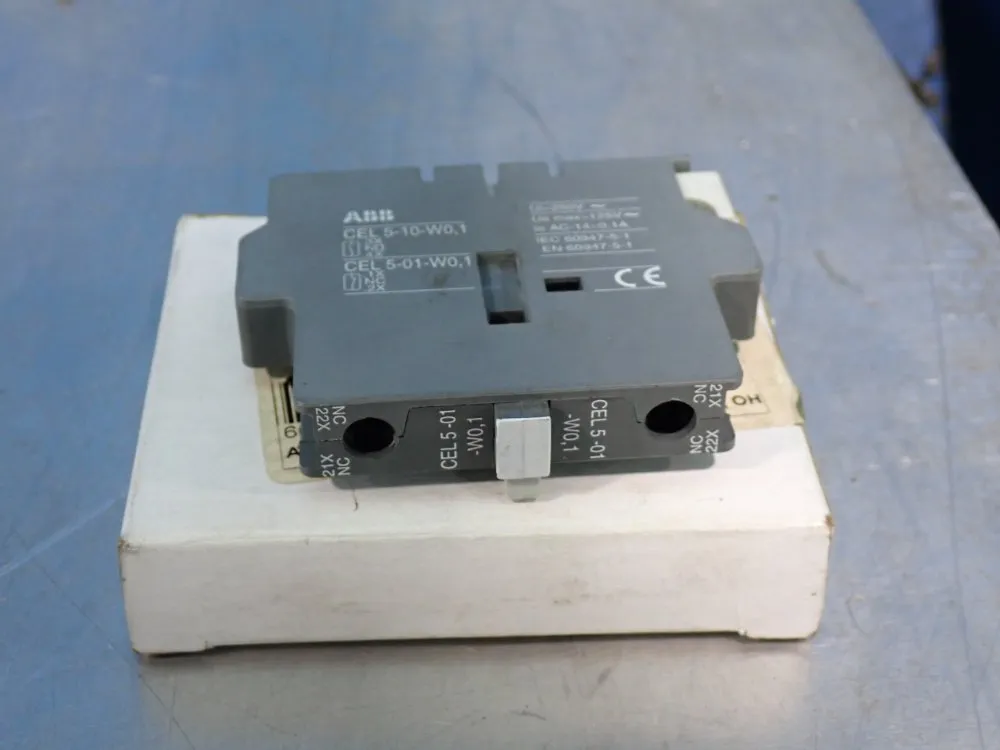 Abb Auxillary Contact Block - Cel 5-10-wo,1