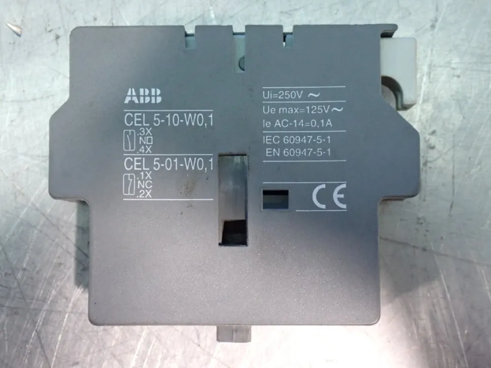 Abb Auxillary Contact Block - Cel 5-10-wo,1