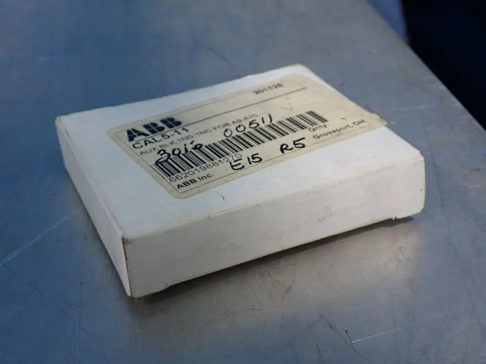 Abb Auxillary Contact Block - Cel 5-10-wo,1