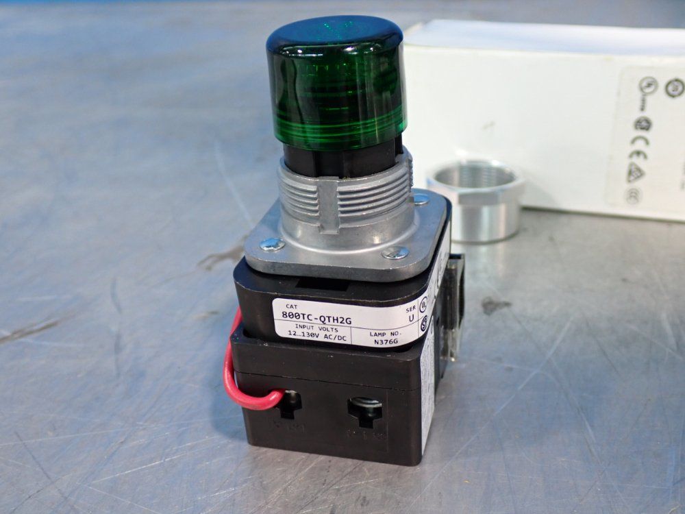 Allen-bradley 30 Mm Pilot Light - 800tc-qth2g