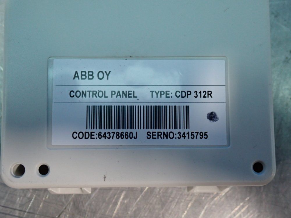 Abb Control Panel - Cdp 312r