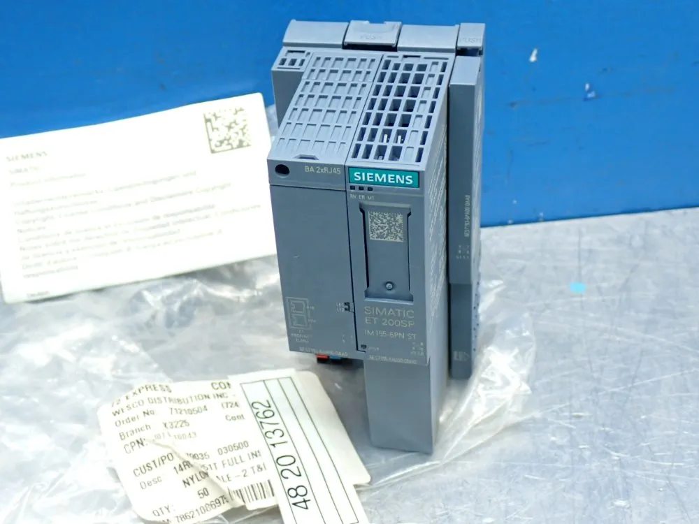 Siemens Simatic Et 200sp Bus Adapter - 6es7193-6ar00-0aa0