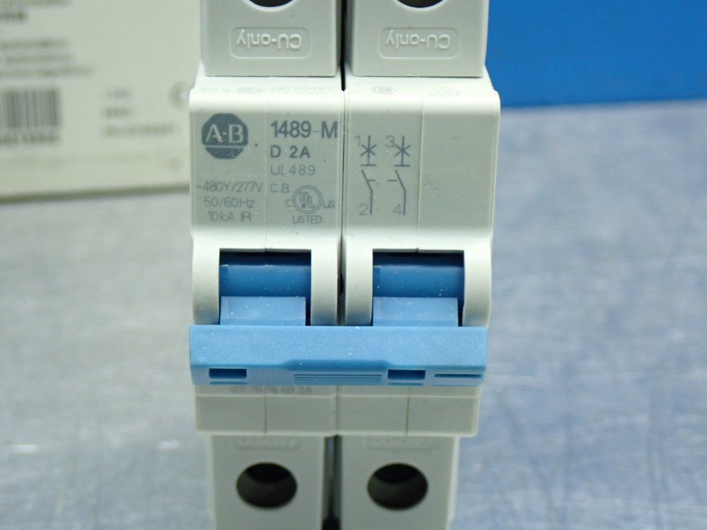 Allen Bradley Thermal Magnetic Miniature Circuit Breaker - 1489-m2d020