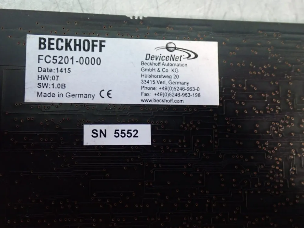Beckhoff, Unico Misc. Circuit Boards
