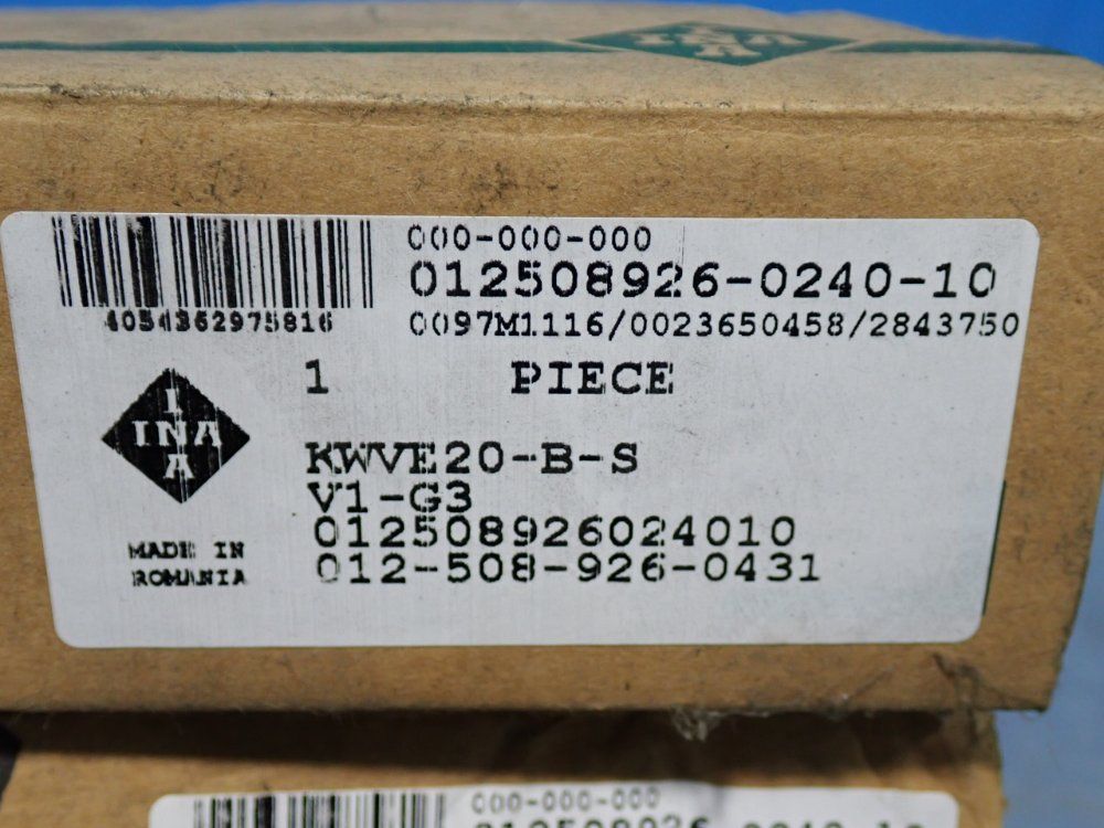 Ina Linear Guide Carriages - Kwve20-b / Kwve20-b-s