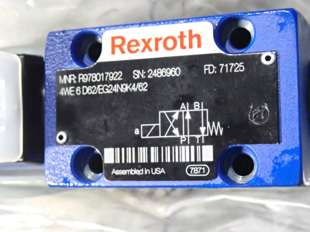 Bosch Rexroth 350 Bar Directional Spool Valve - R978017922