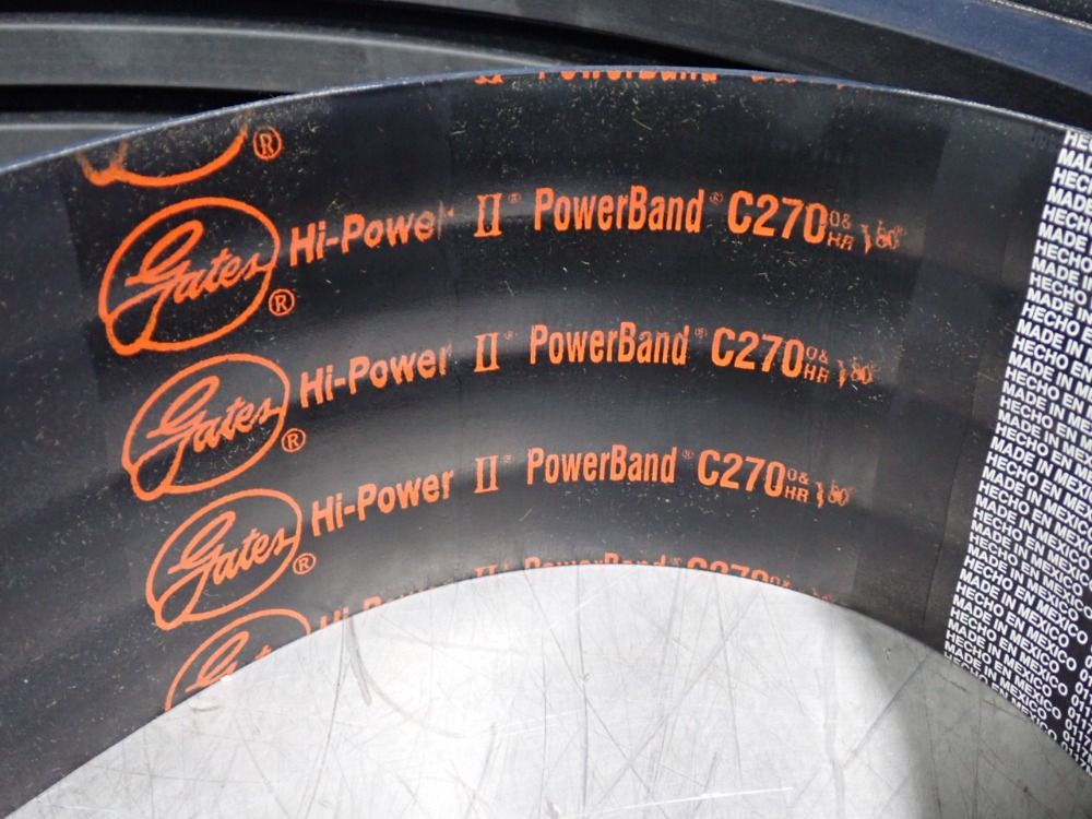 Gates Hi-power Ii Powerband Belts - 4/c270