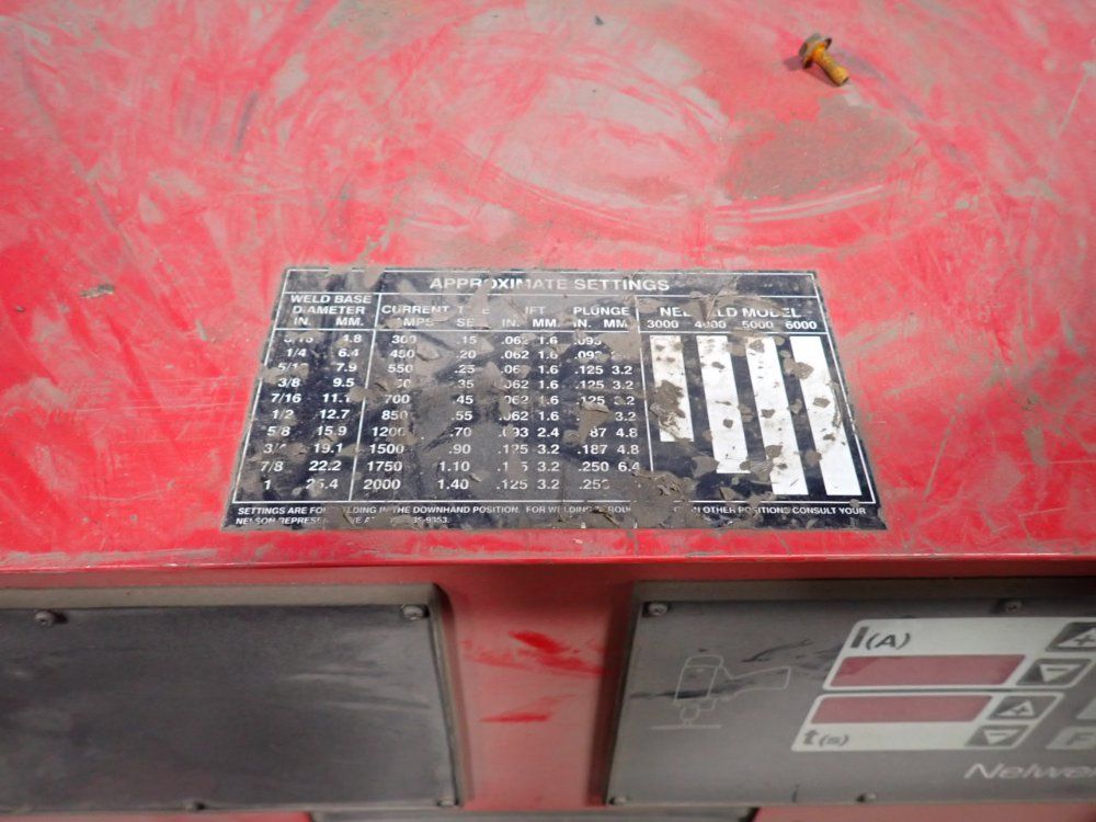 Nelson 2500 A Welder - Nelweld 6000