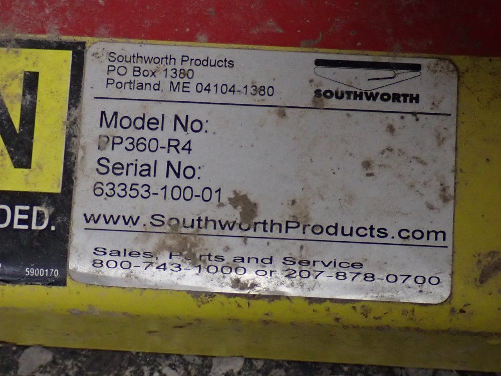 Southworth Products 44" Dia. Pallet Positioner - Pp360-r4