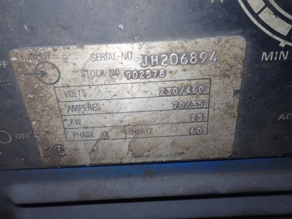 Miller 450 Amps Welder - Deltaweld 450